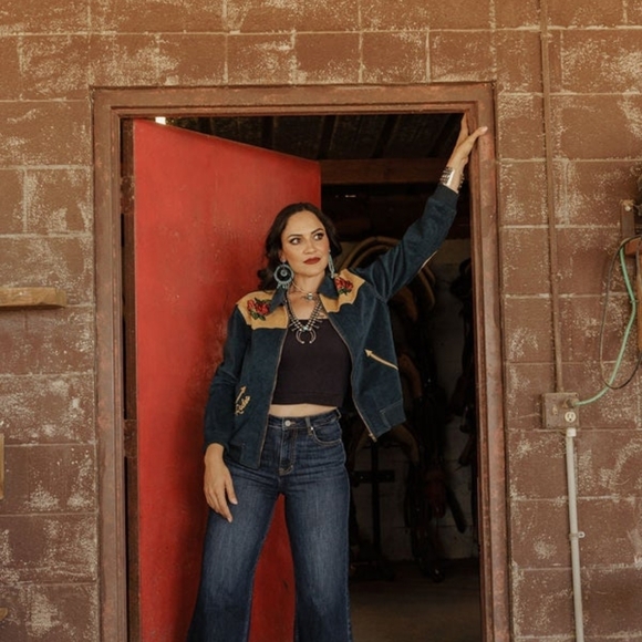 Rodeo Quincy Jackets & Blazers - Rodeo Quimcy Viva Rodeo Corduroy Bomber Jacket